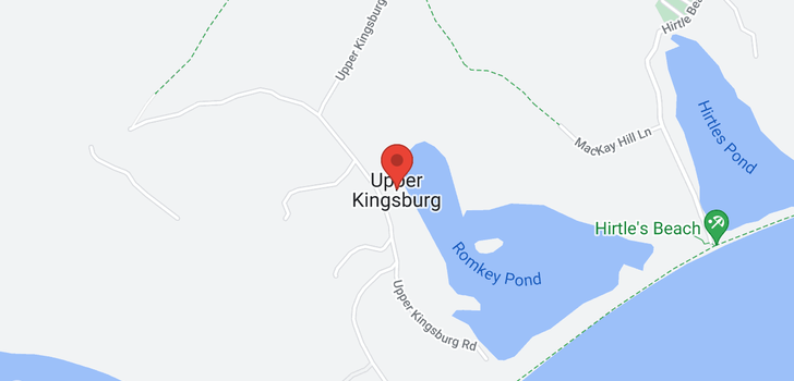 map of Lots Upper Kingsburg Road